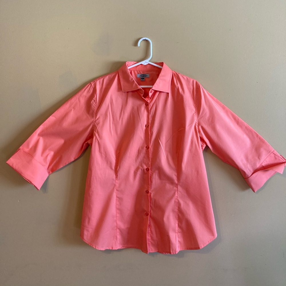 Edwards ladies button down shirt